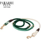 HANDS FREE DOG ROPE LEASH - OMBRE DARK GREEN - Pets Perfect