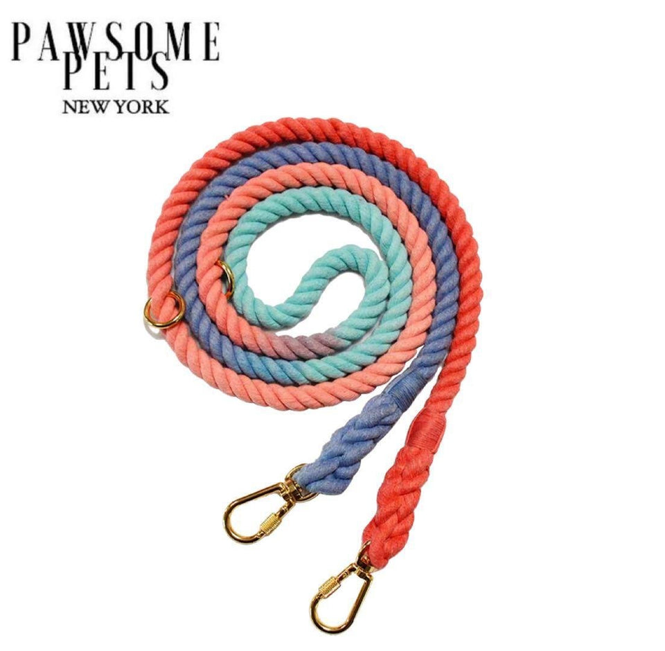 Hands-Free Dog Rope Dog Leash - Plum, view 2