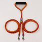 Double - Ended Hand - Knitted Braided Rope Dog Leash: The Ultimate Outdoor Companion - Pets Perfect