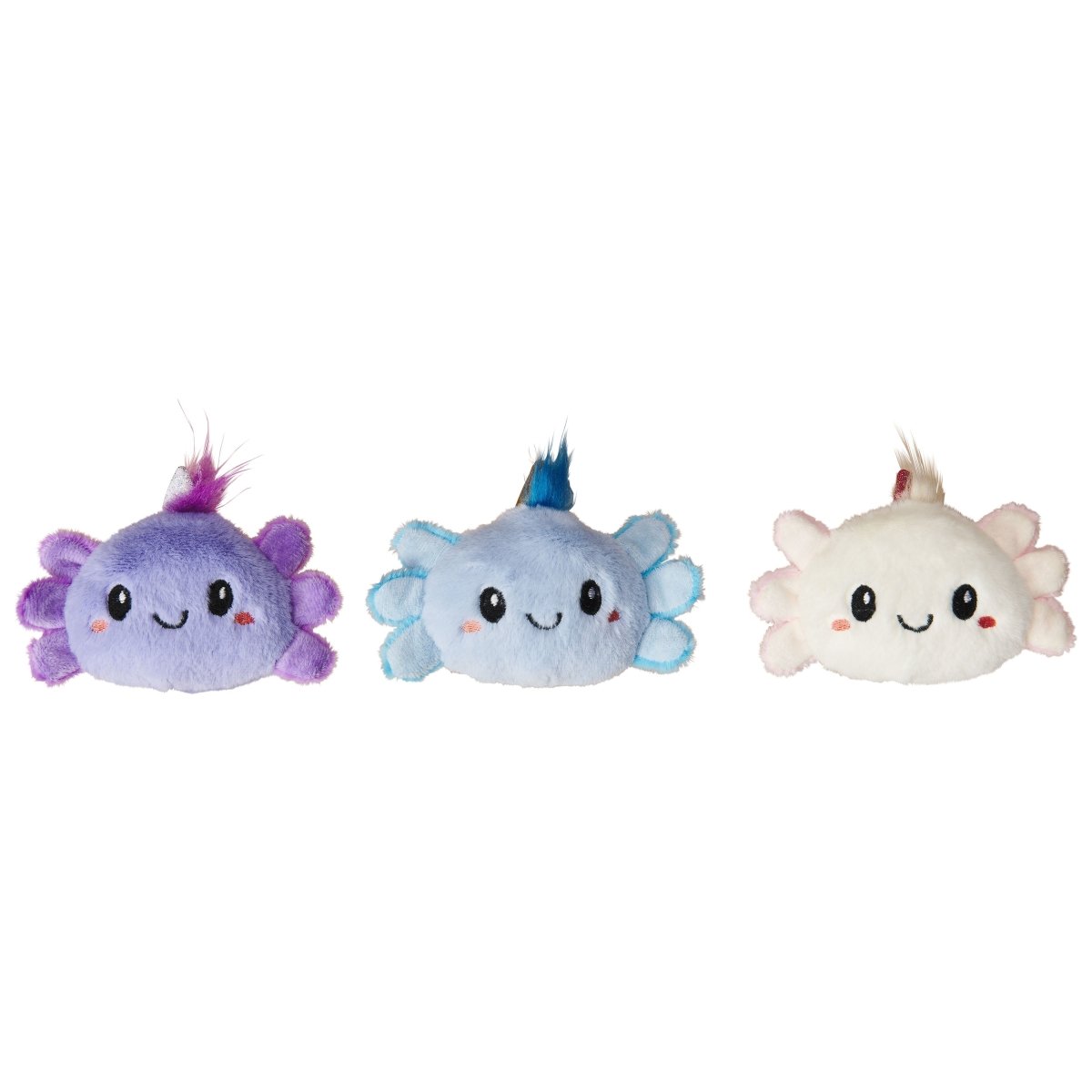 Spot Ethical Axxlotl Faces Cat Nip Toy 5″ Assorted - Pets Perfect