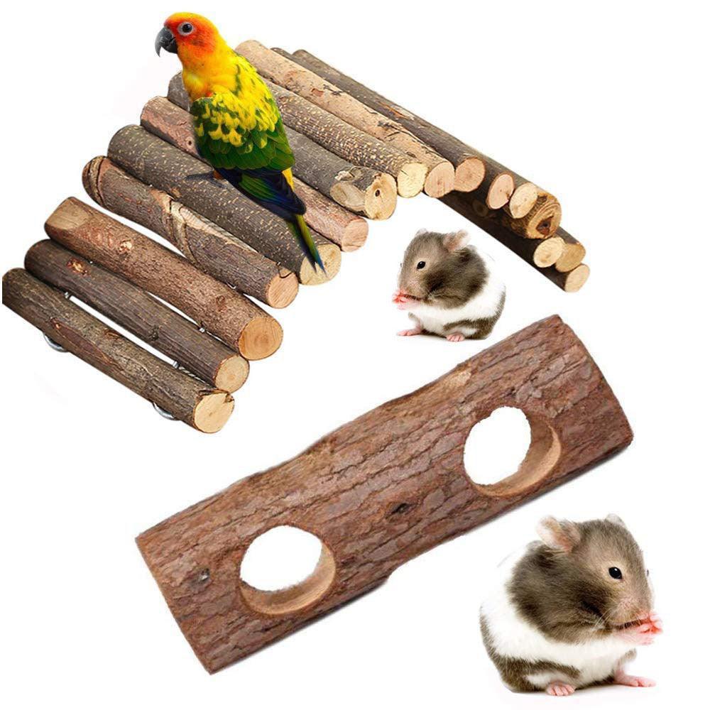 Wooden Hamster Adventure Tube - Pets Perfect