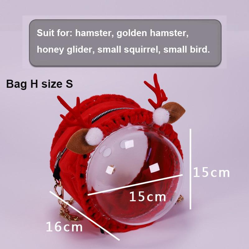 Pet Paradise Portable Hamster Cage - Travel Carrier with Going Out Bag for Small Pets - Pets Perfect