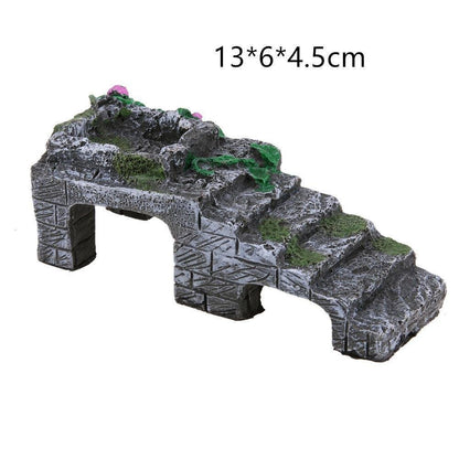 Resin Reptile Retreat: Elevated Climbing Haven - Pets Perfect