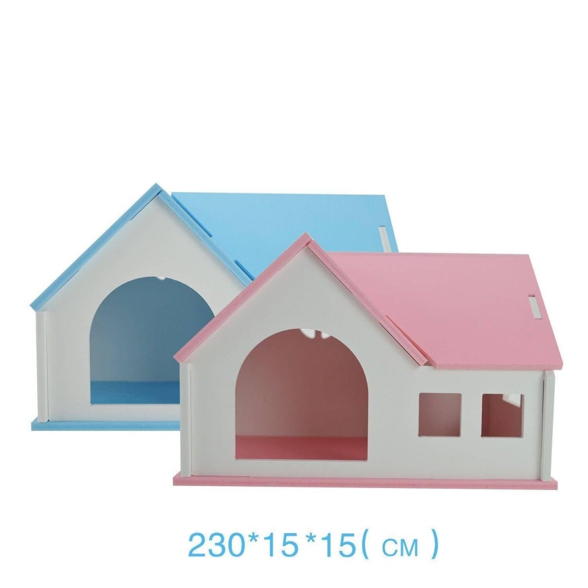 Colorful Hamster House & Playground with Ladder - Pets Perfect