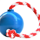 USA-K9 Cherry Bomb Durable Rubber Chew Toy, Treat Dispenser, Reward Toy, Tug Toy, and Retrieving Toy