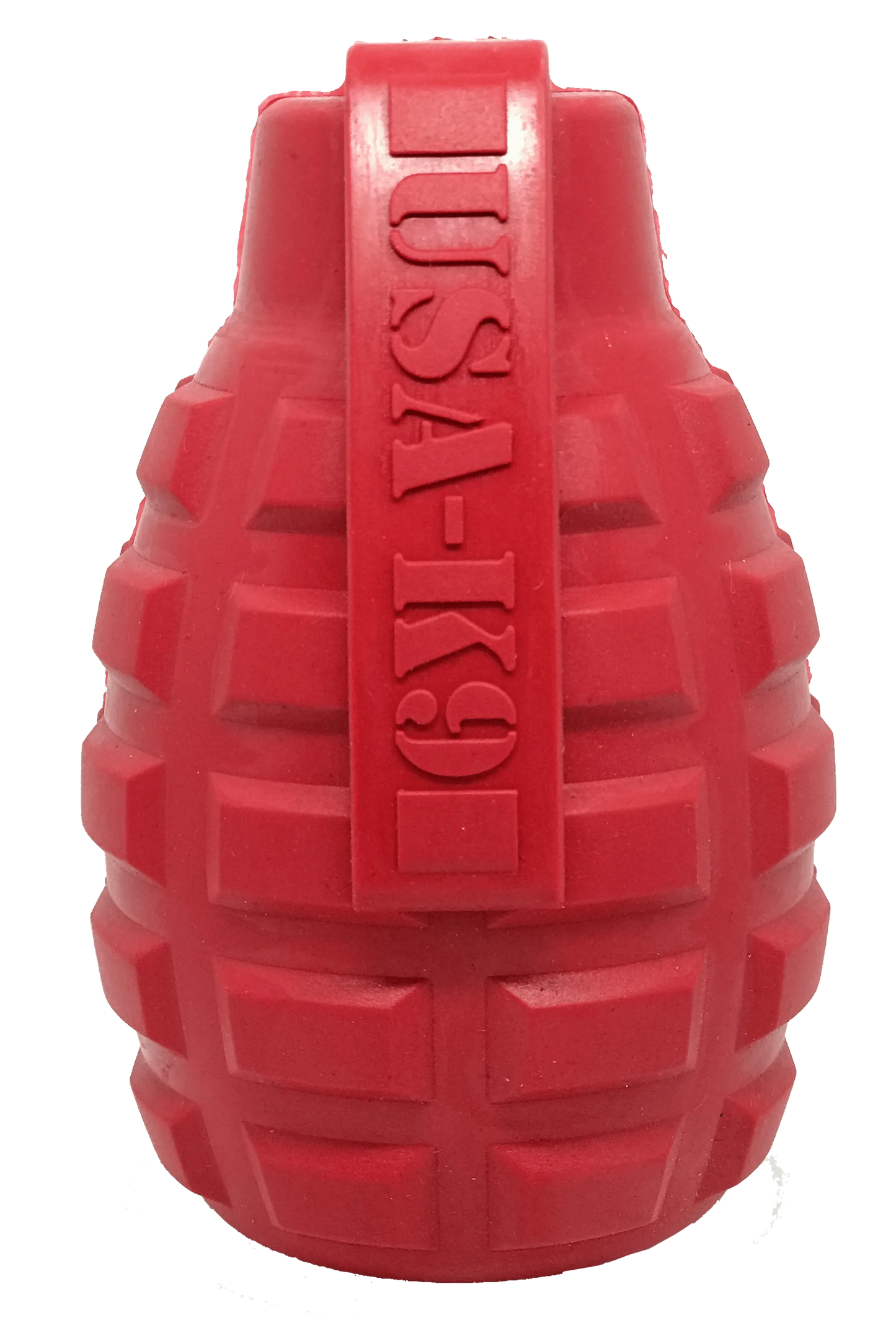 Grenade Dog Toy – Rubber Treat Dispenser Tug – Medium