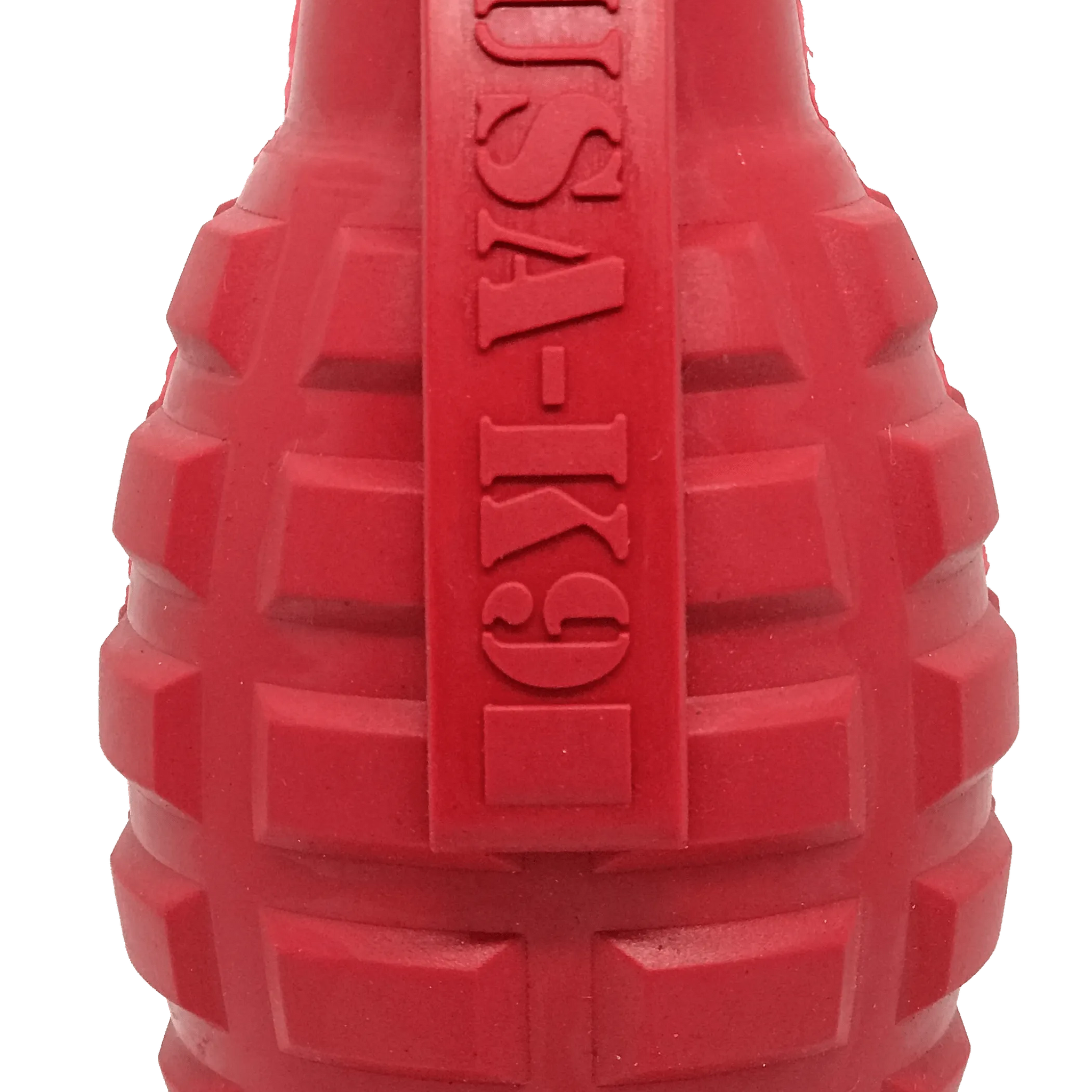 USA-K9 Grenade Durable Rubber Chew Toy & Treat Dispenser