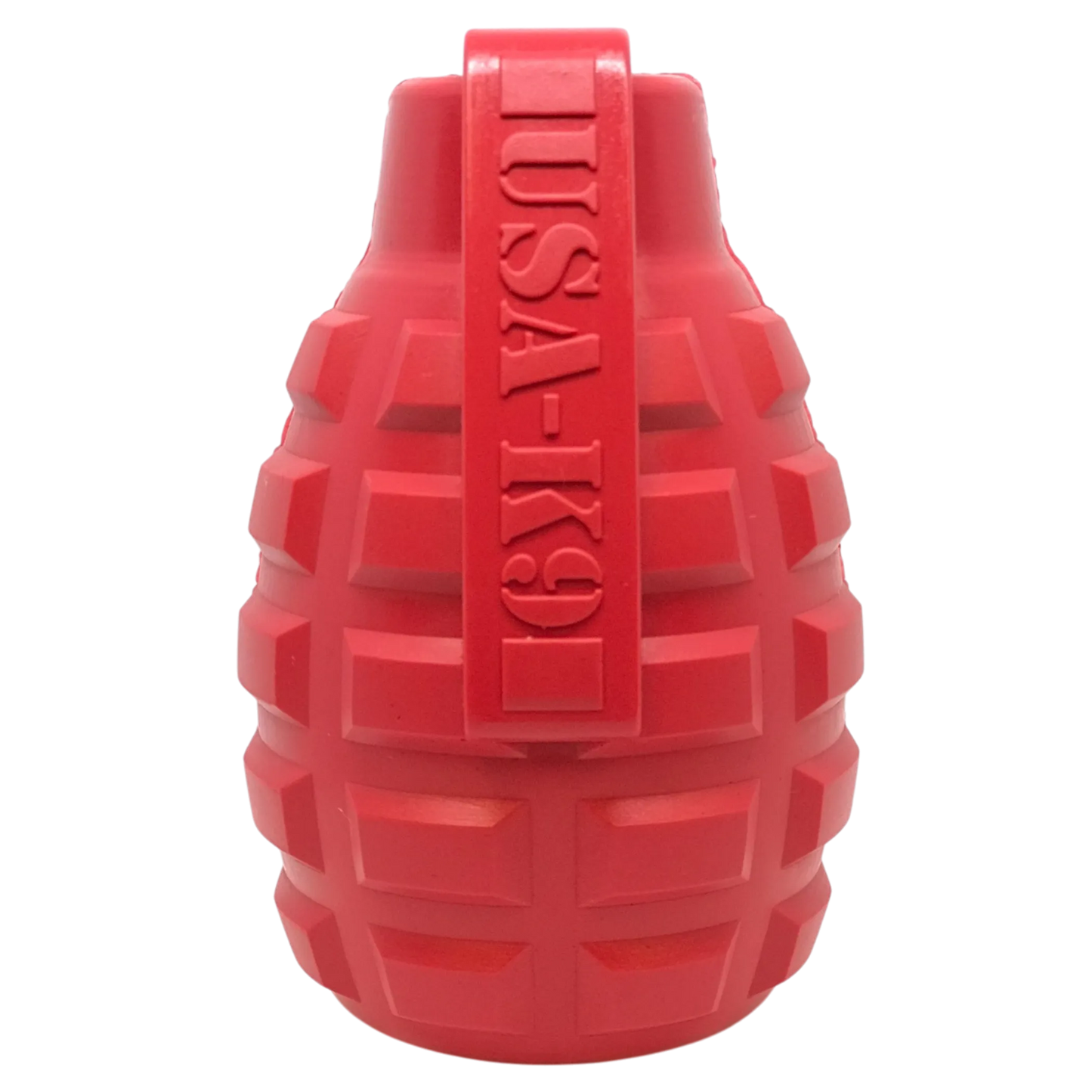 USA-K9 Grenade Durable Rubber Chew Toy & Treat Dispenser