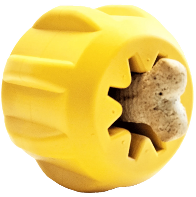 ID Gear Treat Pocket Durable Rubber Treat Holder and Chew Dog Toy - Pets Perfect