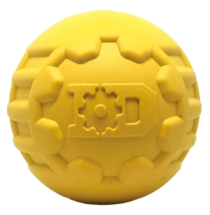 ID Ball Dog Toy – Ultra-Durable Rubber Chew Ball for Tough Chewers