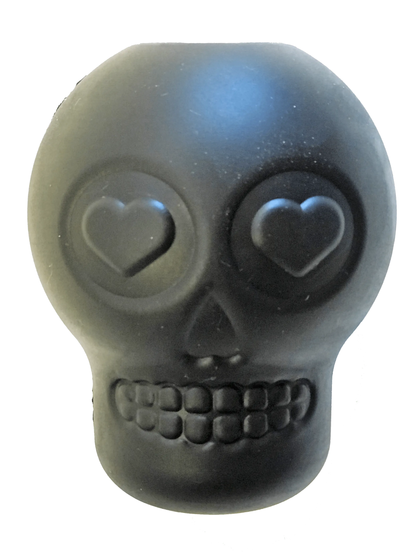 Sugar Skull Dog Toy – Rubber Treat Dispenser Chew – Medium