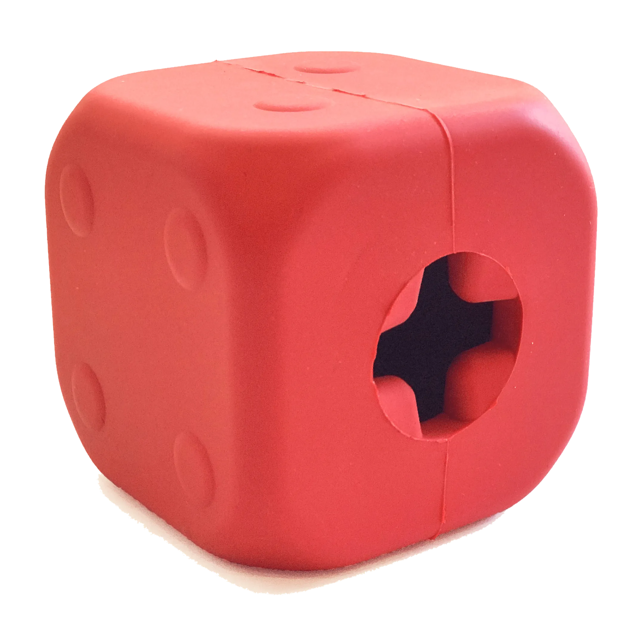 MKB Dice Toy Durable Rubber Chew Toy & Treat Dispenser