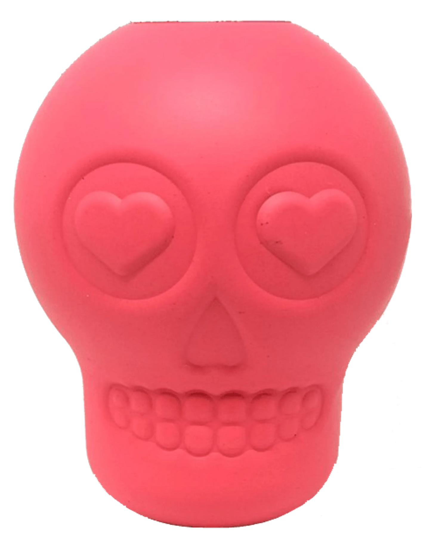 Sugar Skull Dog Toy – Rubber Treat Dispenser Chew – Medium
