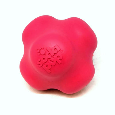 SP Crazy Bounce Ultra Durable Rubber Chew & Retrieving Dog Toy, Pink/LARGE