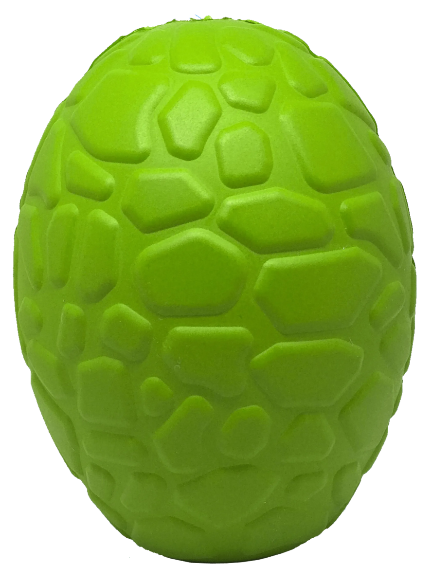 MKB Dinosaur Egg Durable Rubber Chew Toy & Treat Dispenser - Pets Perfect