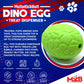 MKB Dinosaur Egg Durable Rubber Chew Toy & Treat Dispenser - Pets Perfect