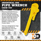 ID Pipe Wrench Ultra Durable Nylon Dog Chew Toy for Aggressive Chewers - Pets Perfect