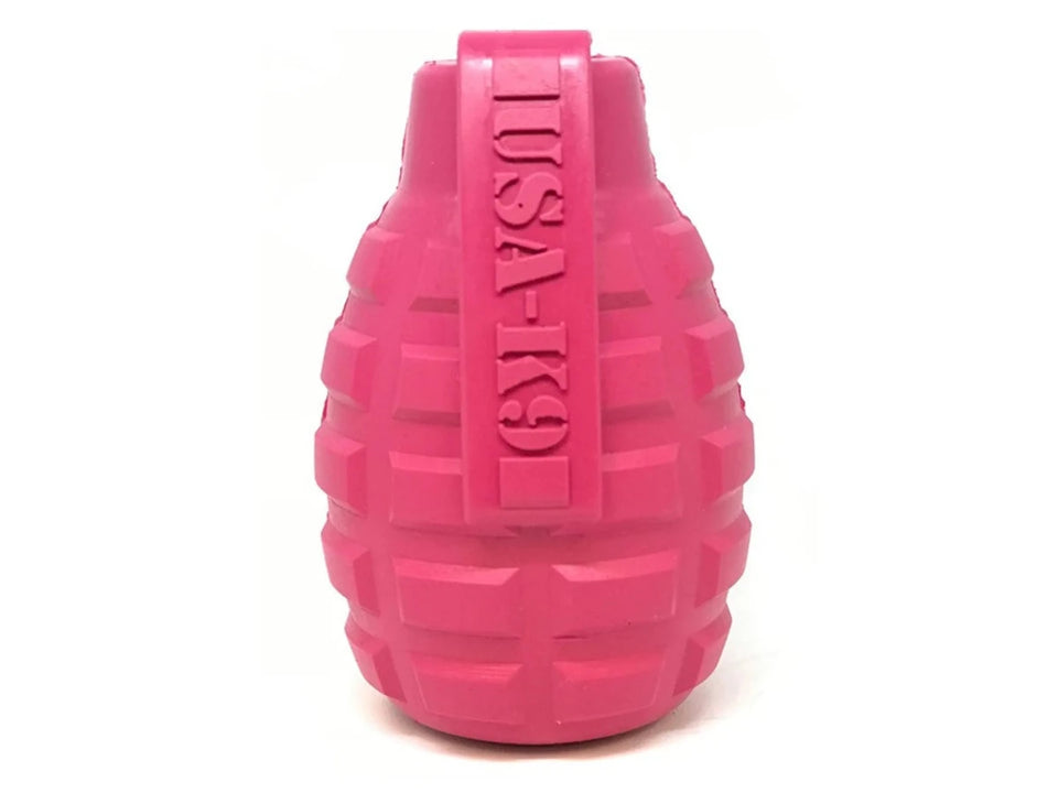 USA-K9 Puppy Grenade Durable Rubber Chew Dog Toy & Treat Dispenser for, view 8