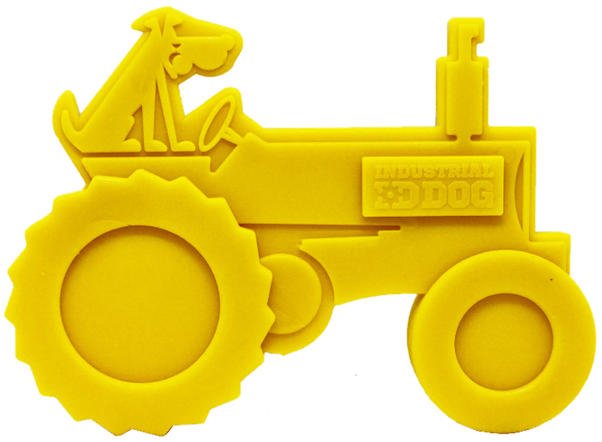 ID Tractor Ultra Durable Nylon Dog Chew Toy for Aggressive Chewers - Pets Perfect