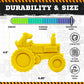 ID Tractor Ultra Durable Nylon Dog Chew Toy for Aggressive Chewers - Pets Perfect