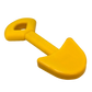 ID Shovel Ultra Durable Nylon Dog Chew Toy for Aggressive Chewers