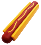 SP Hot Dog Ultra Durable Nylon Dog Chew Toy for Aggressive Chewers - Pets Perfect