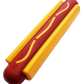 SP Hot Dog Ultra Durable Nylon Dog Chew Toy for Aggressive Chewers - Pets Perfect