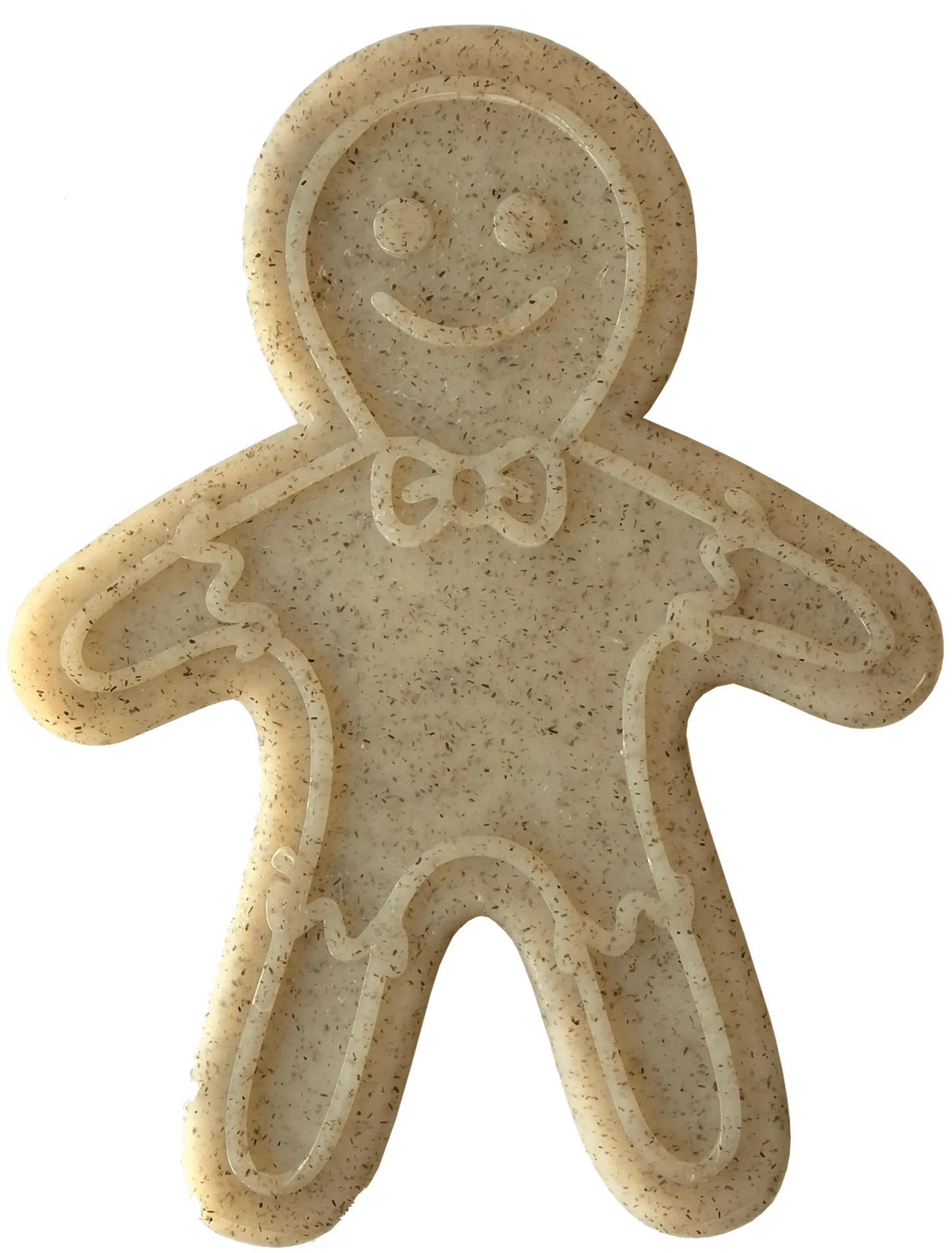 SodaPup Gingerbread Man - Ultra-Durable Nylon Chew Toy for Aggressive Chewers