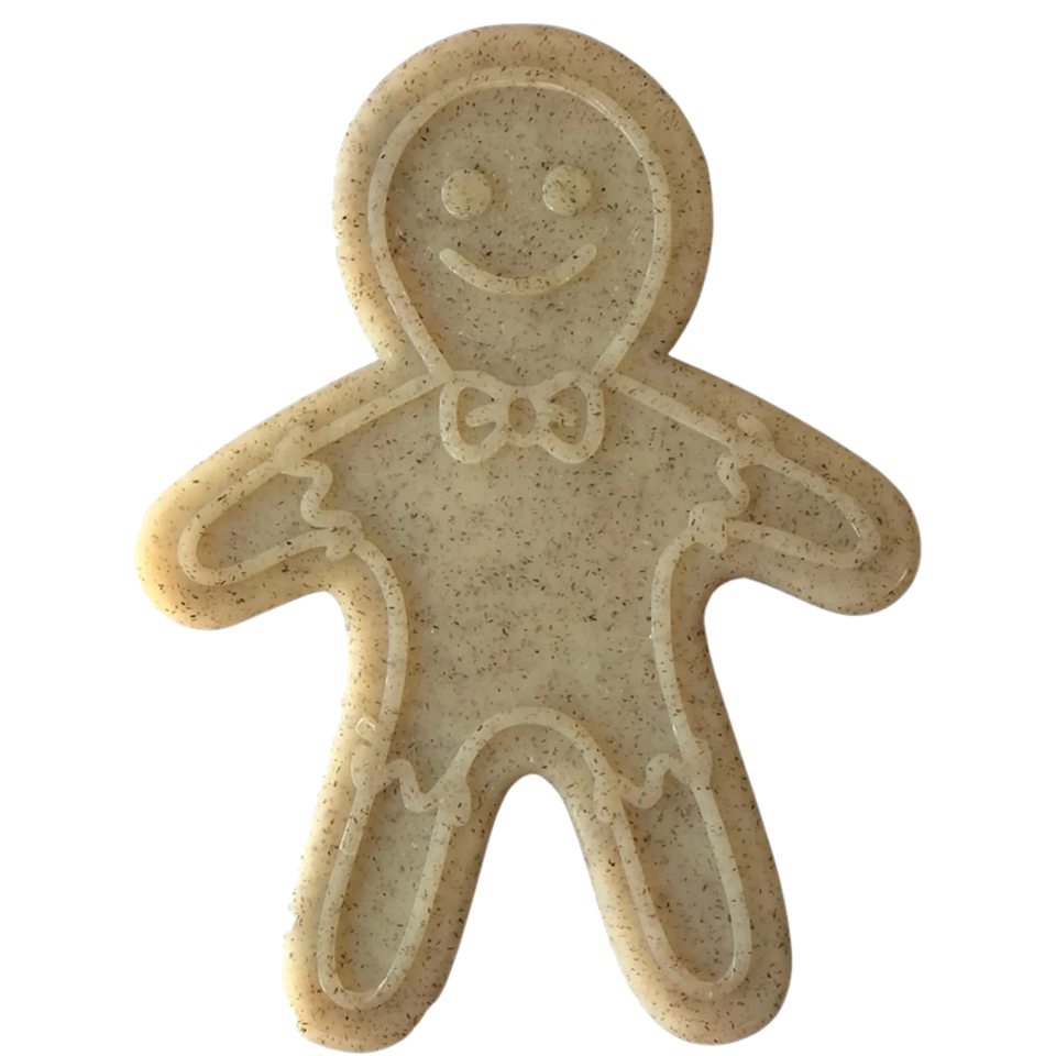 SP Gingerbread Man Ultra Durable Nylon Dog Chew Toy for Aggressive Chewers - Pets Perfect