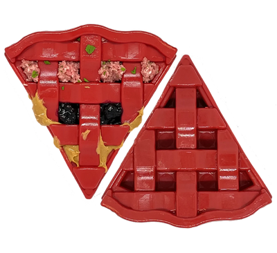 SP Cherry Pie Ultra Durable Nylon Dog Chew Toy and Treat Holder for Aggressive Chewers - Pets Perfect