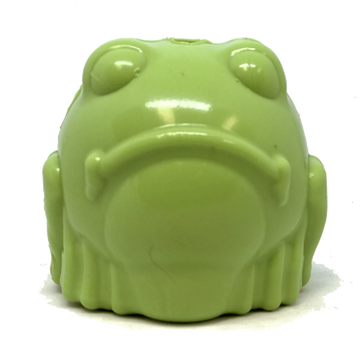 MKB Bull Frog Durable Rubber Chew Toy & Treat Dispenser