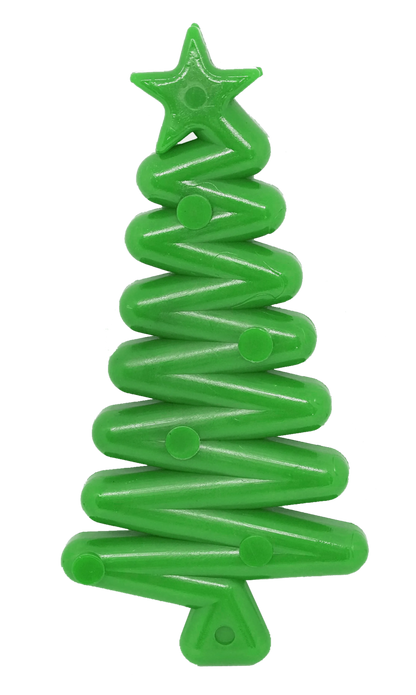 MKB Christmas Tree Ultra Durable Nylon Dog Chew Toy for Aggressive Chewers - Pets Perfect
