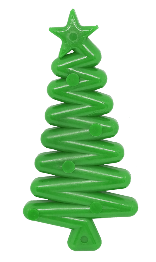 MKB Christmas Tree Ultra Durable Nylon Dog Chew Toy for Aggressive Chewers - Pets Perfect