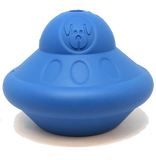 Flying Saucer Dog Toy – Rubber Treat Dispenser – Medium