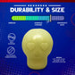MKB Glow in the Dark Sugar Skull Chew Toy & Treat Dispenser - Pets Perfect