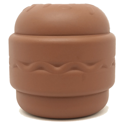 SP Hamburger Durable Rubber Chew Dog Toy & Treat Dispenser - Pets Perfect
