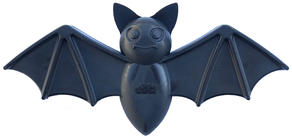 SodaPup Vampire Bat Ultra Durable Nylon Dog Chew Toy for Aggressive, Black/LARGE, view 2