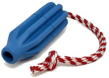 USA-K9 Rocket Durable Rubber Reward Toy, Tug Toy, and Retrieving Toy