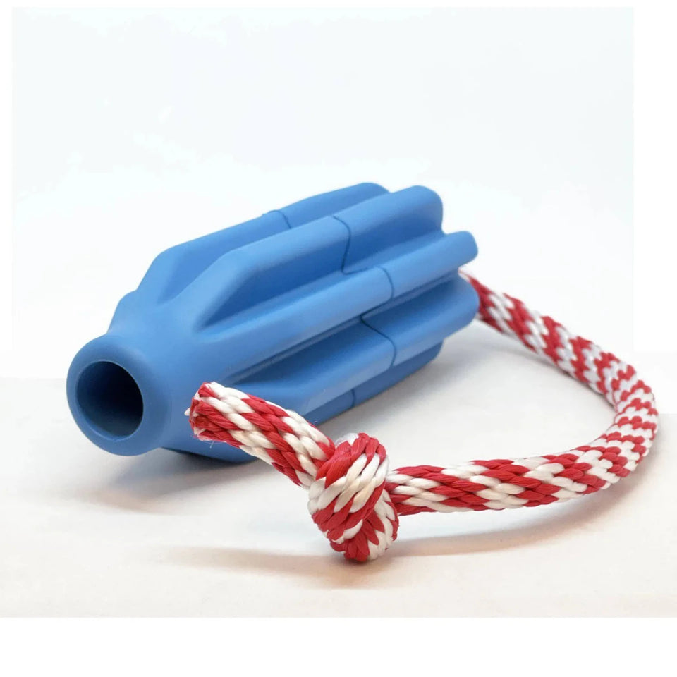 USA-K9 Rocket Durable Rubber Reward Dog Toy, Tug Toy, and Retrieving Toy - Pets Perfect