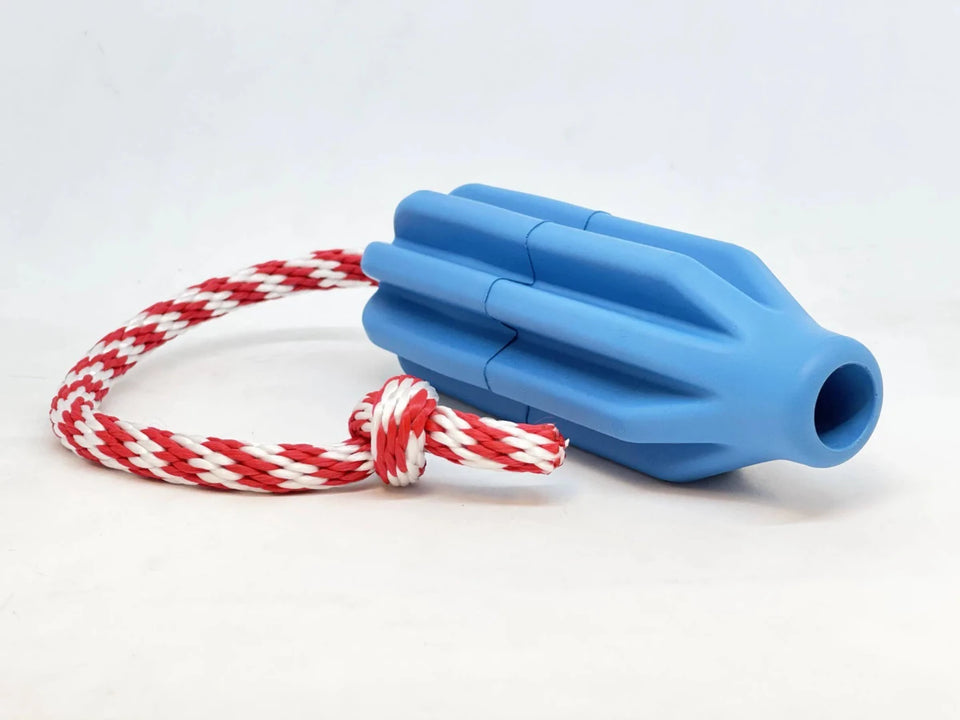USA-K9 Rocket Durable Rubber Reward Dog Toy, Tug Toy, and Retrieving Toy - Pets Perfect