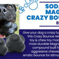 Magnum Crazy Bounce Ultra Durable Rubber Chew & Retrieving Toy