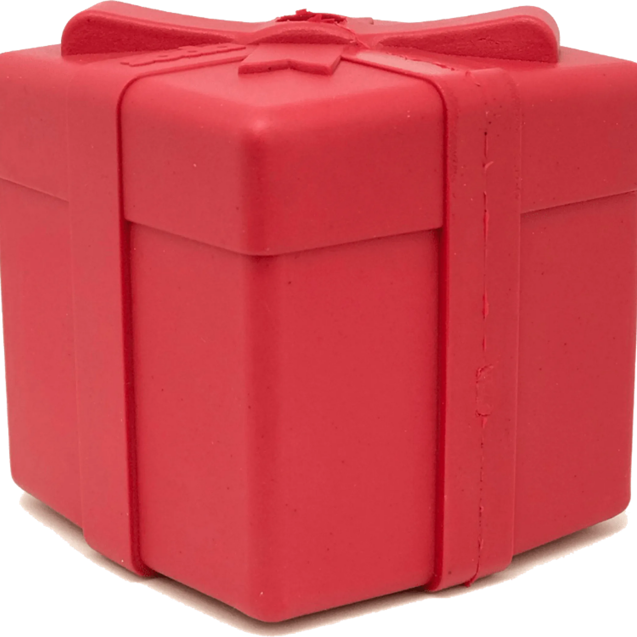 SP Gift Box Durable Rubber Chew Toy & Treat Dispenser