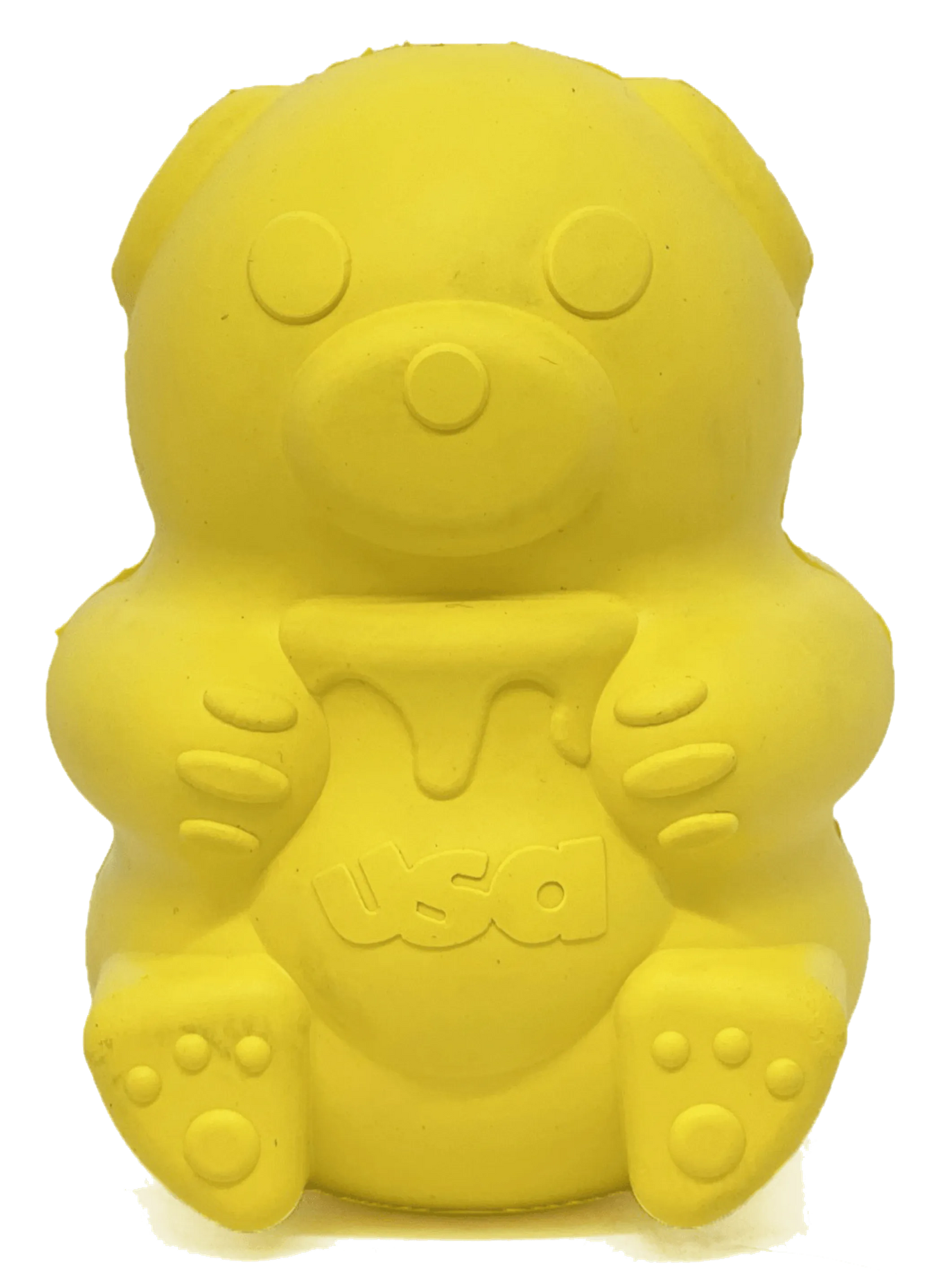 Honey Bear Treat Toy – Nylon Enrichment Dispenser – Medium