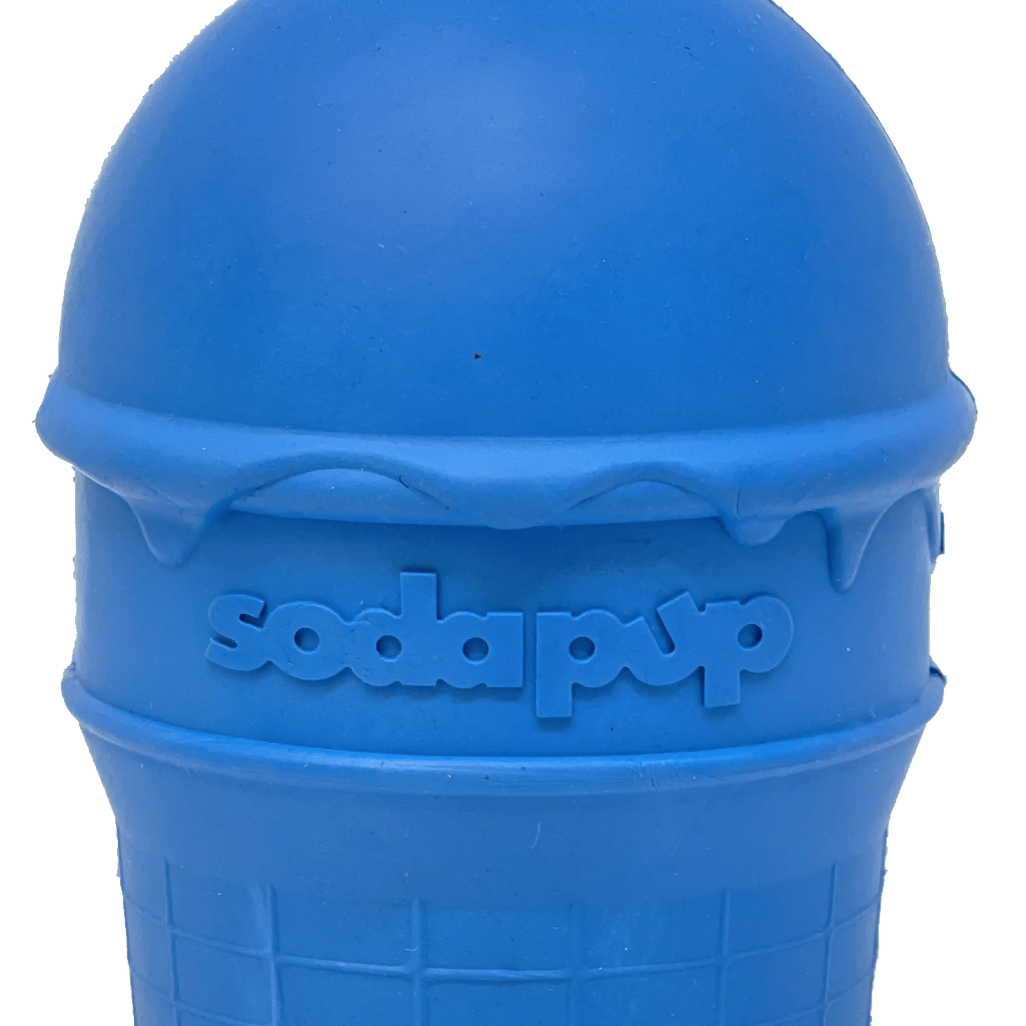 SP Ice Cream Cone Durable Rubber Chew Toy and Treat Dispenser