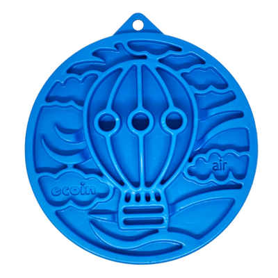 Nylon eCoin Durable Enrichment Snacking Coin, Blue/1