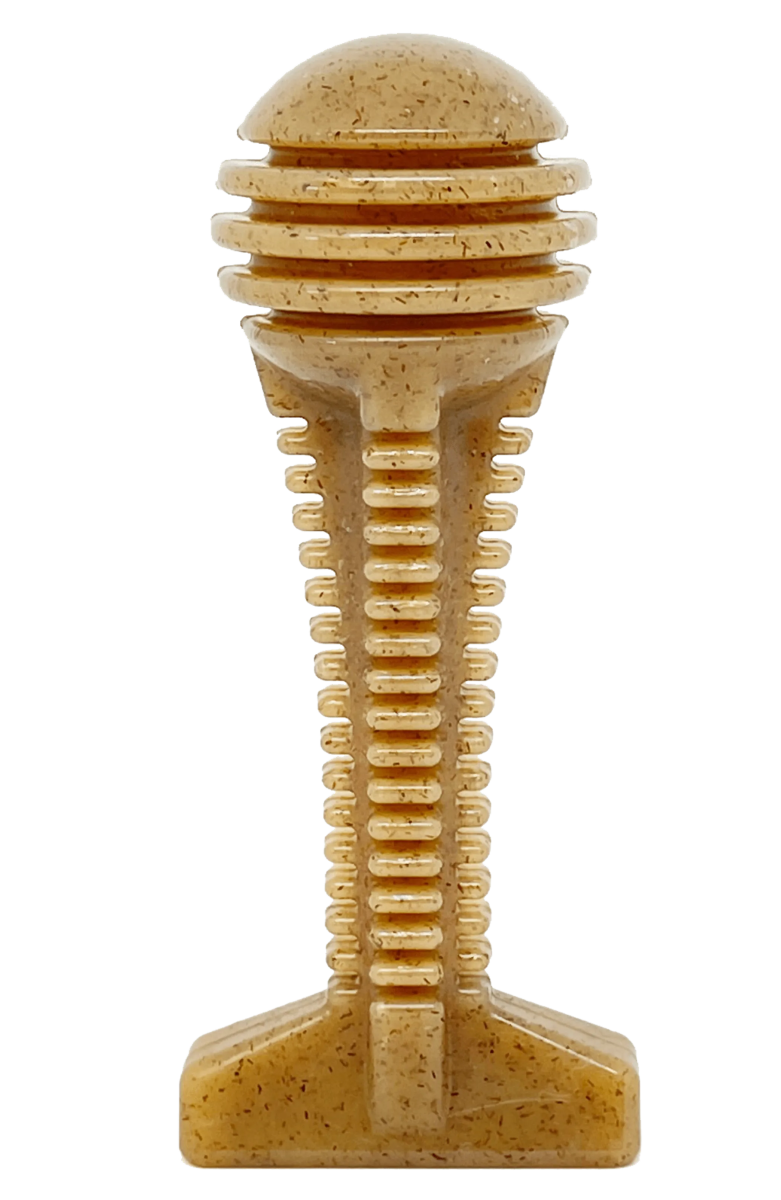 SP Honey Bone Dental Tower Ultra Durable Nylon Dog Chew Toy for Aggressive Chewers - Pets Perfect