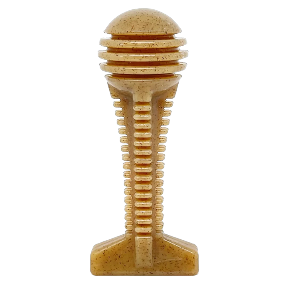 SP Honey Bone Dental Tower Ultra Durable Nylon Dog Chew Toy for Aggressive Chewers - Pets Perfect