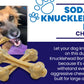 Knuckle Bone Ultra Durable Nylon Dog Chew Toy for Aggressive Chewers
