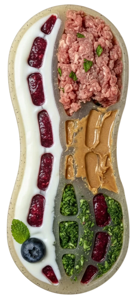 SP Peanut Ultra Durable Nylon Dog Chew Toy for Aggressive Chewers - Pets Perfect