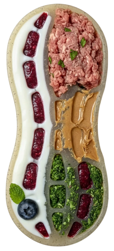 SP Peanut Ultra Durable Nylon Dog Chew Toy for Aggressive Chewers - Pets Perfect